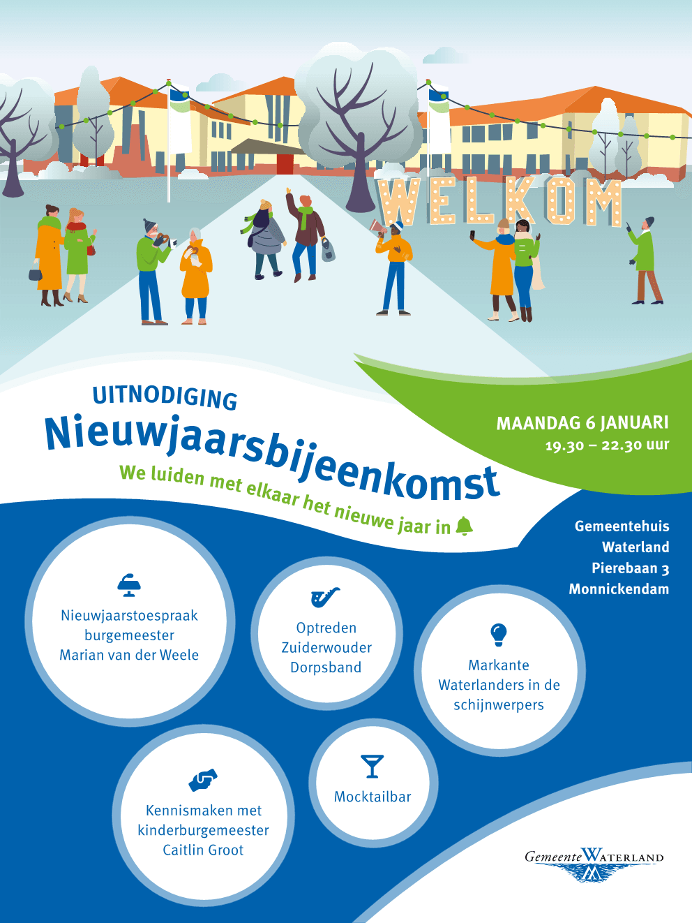 Uitnodiging nieuwjaarsbijeenkomst