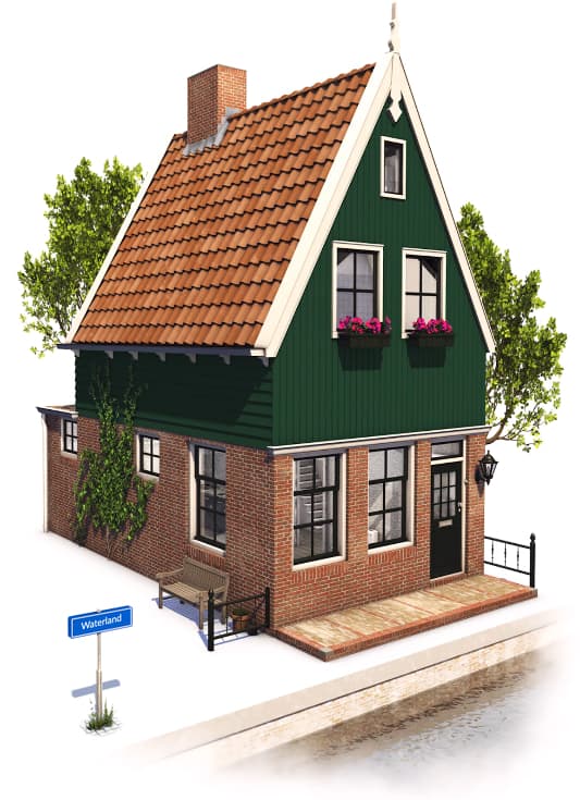 Foto van een huis in gemeente Waterland