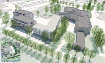 Impressie van de appartementen bovenaanzicht