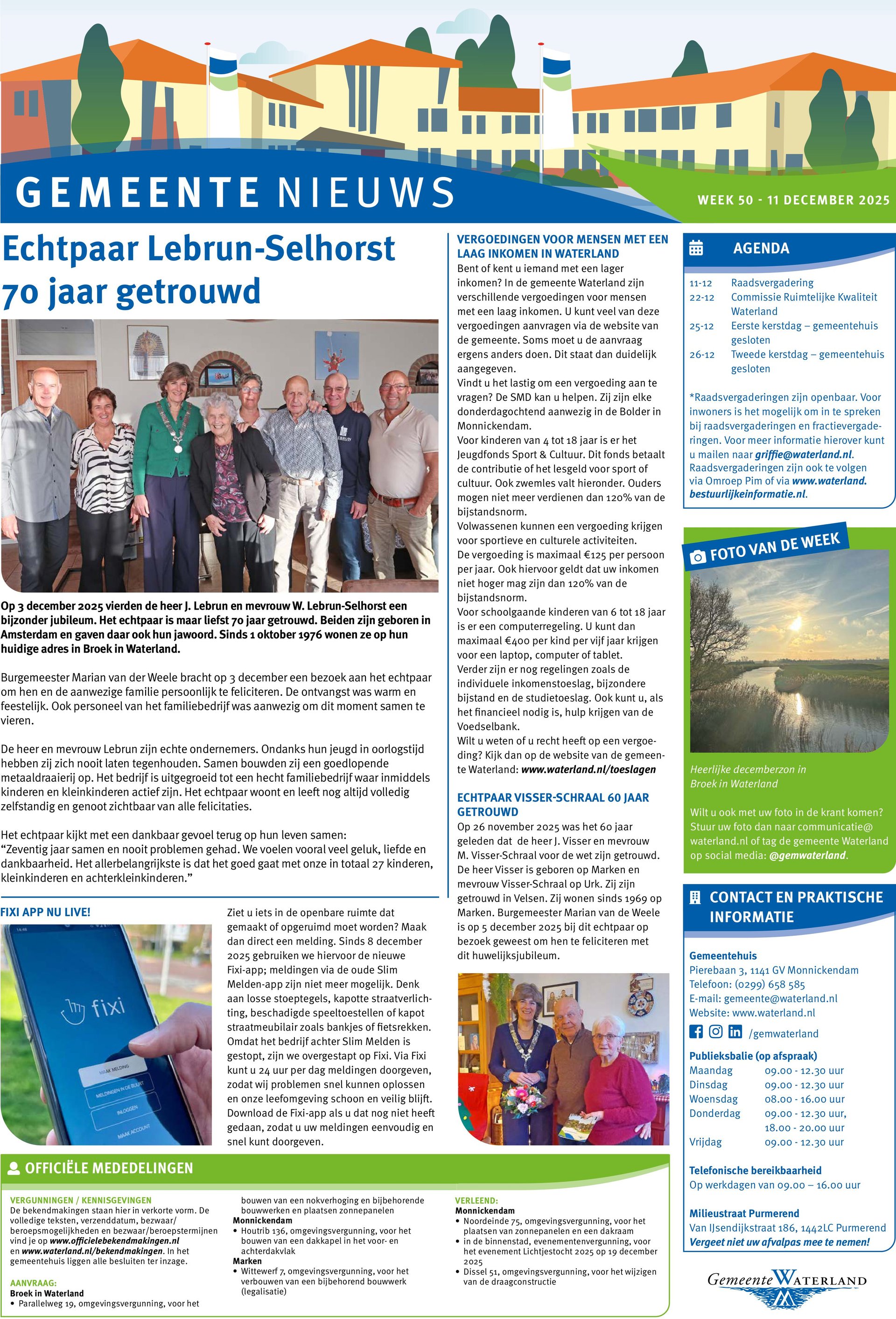 Gemeentepagina week 50