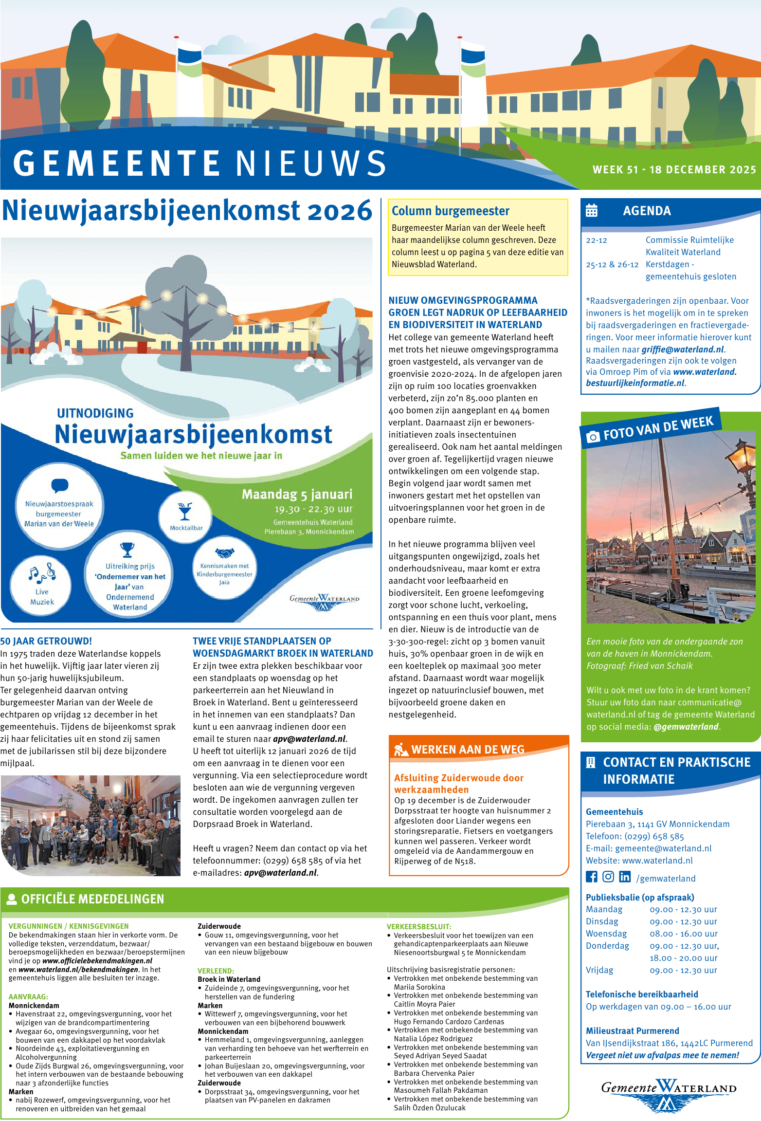 Gemeentepagina week 51