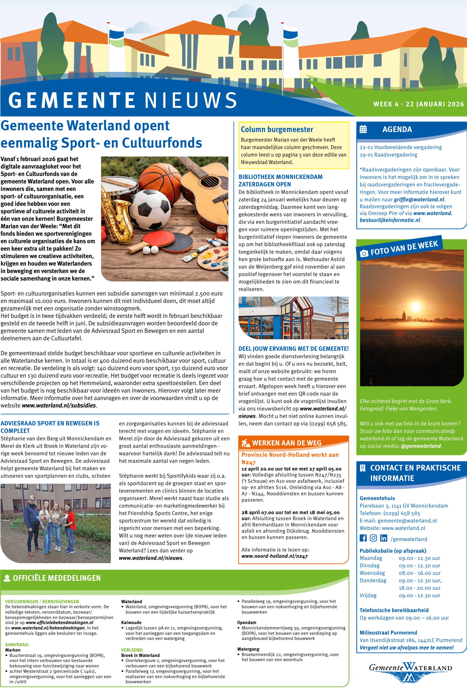 Gemeentepagina week 4
