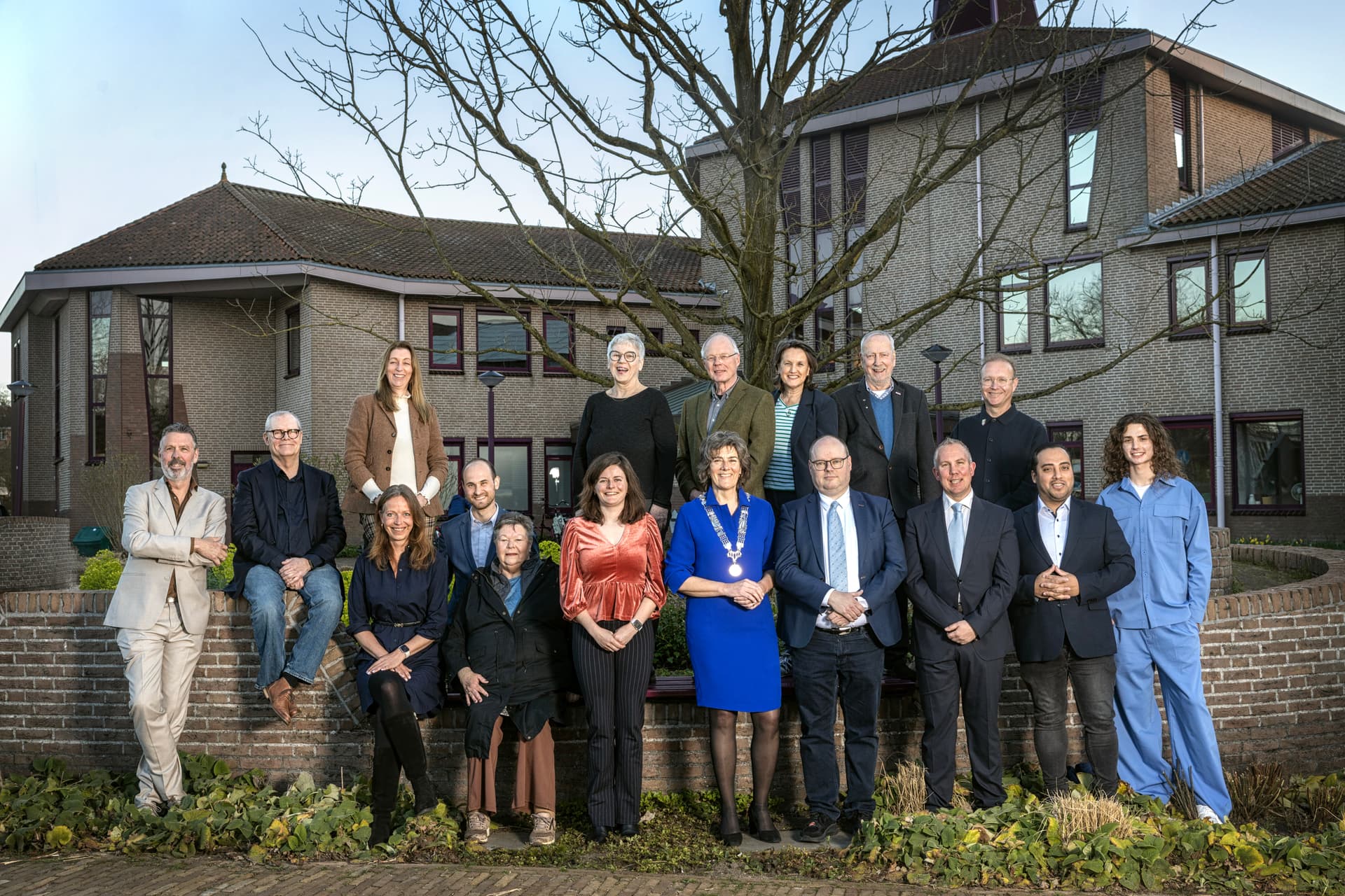 Groepsfoto gemeenteraad 2026-2030